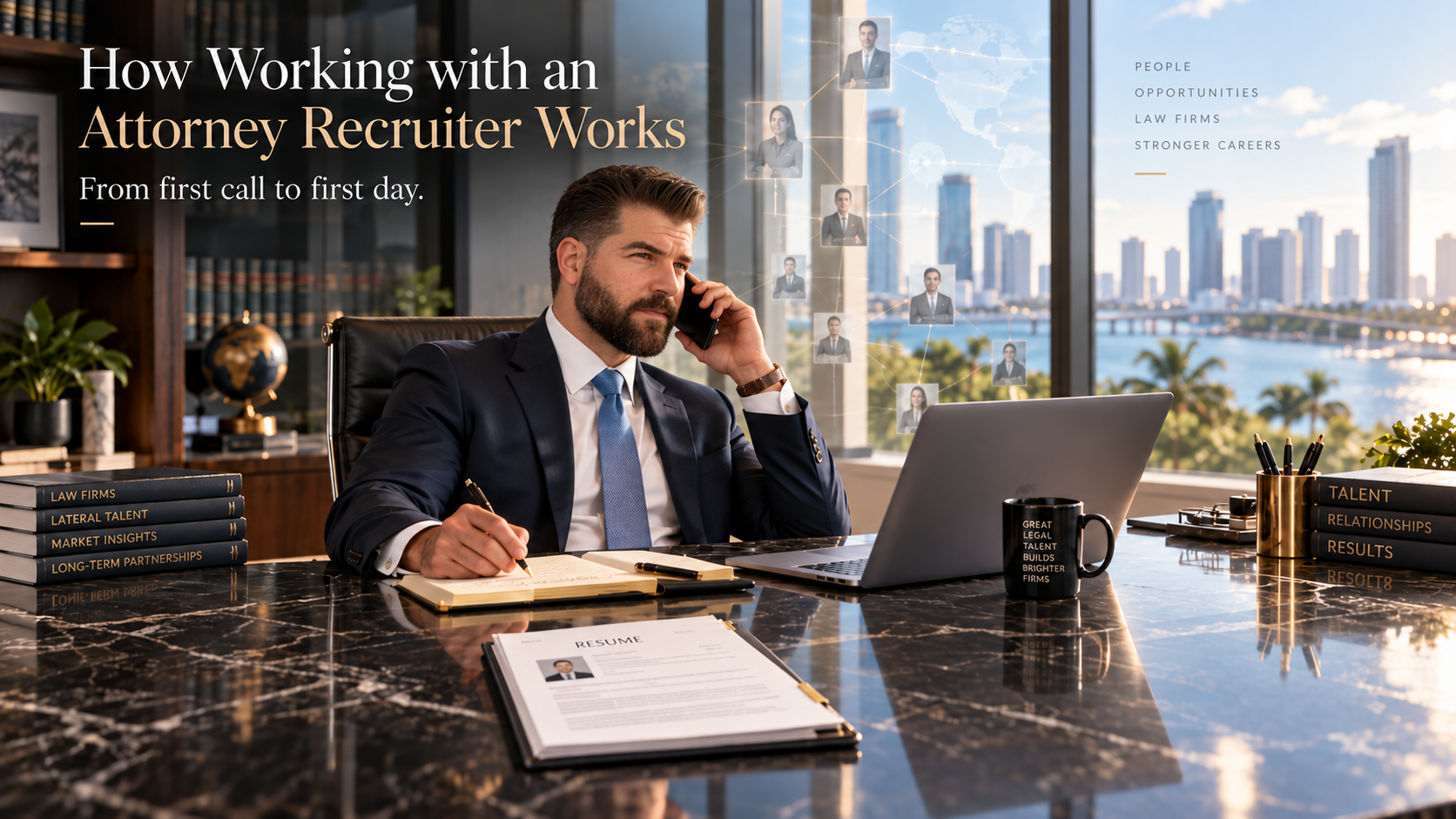 Working with a legal recruiter — how the process works